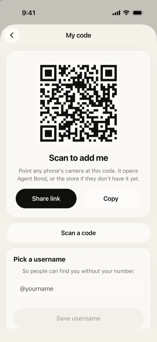 Your code